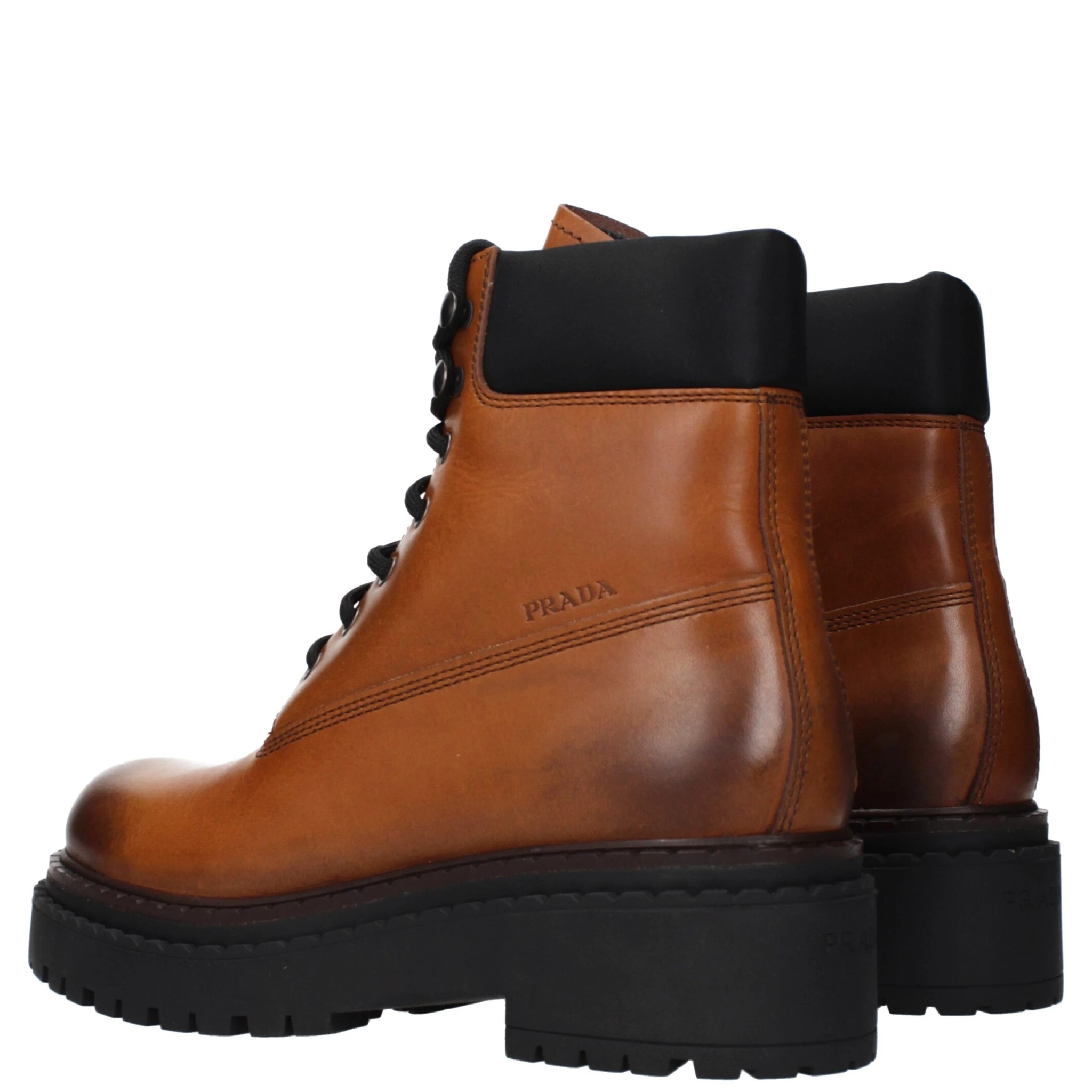Brown Leather Ankle Boots