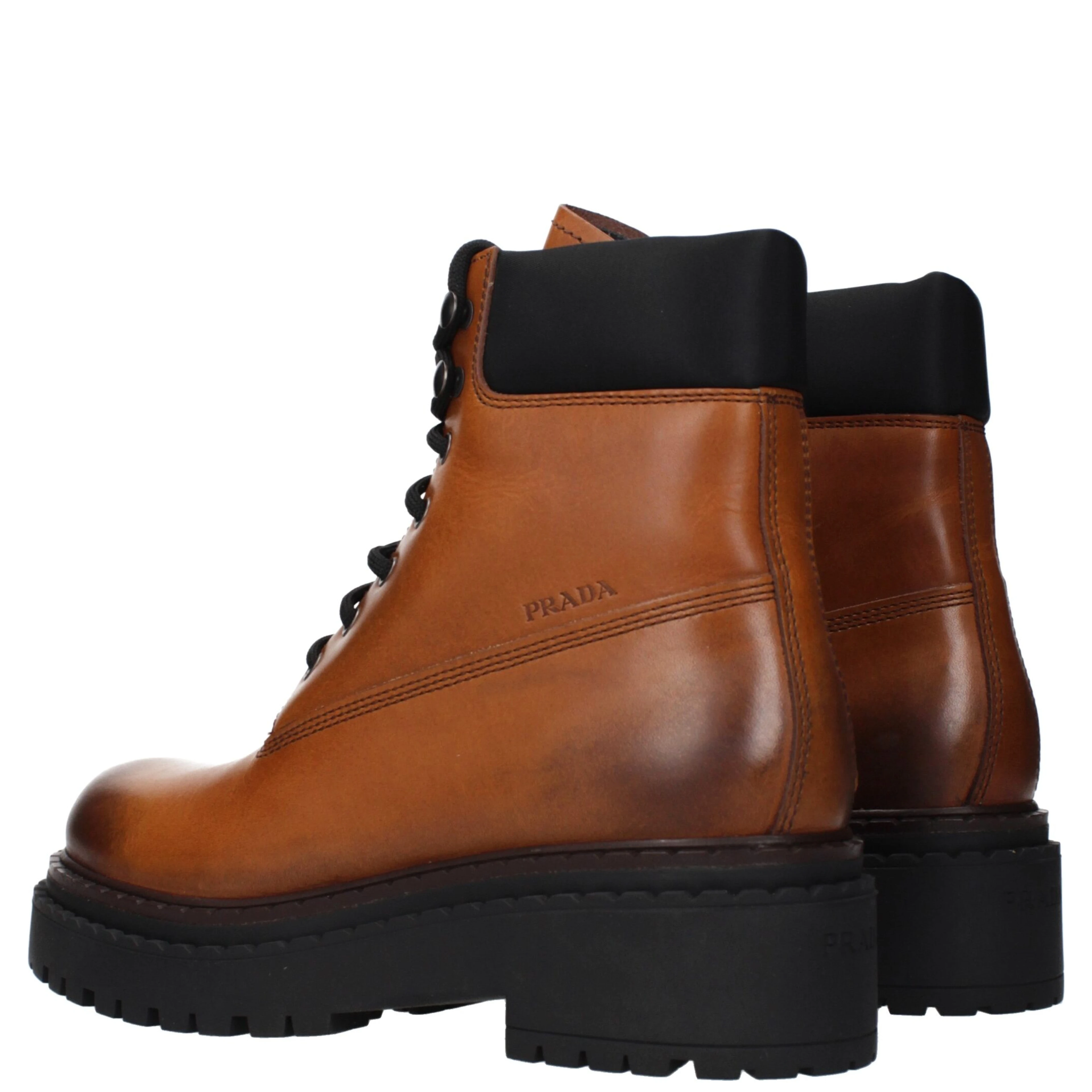 Brown Leather Ankle Boots