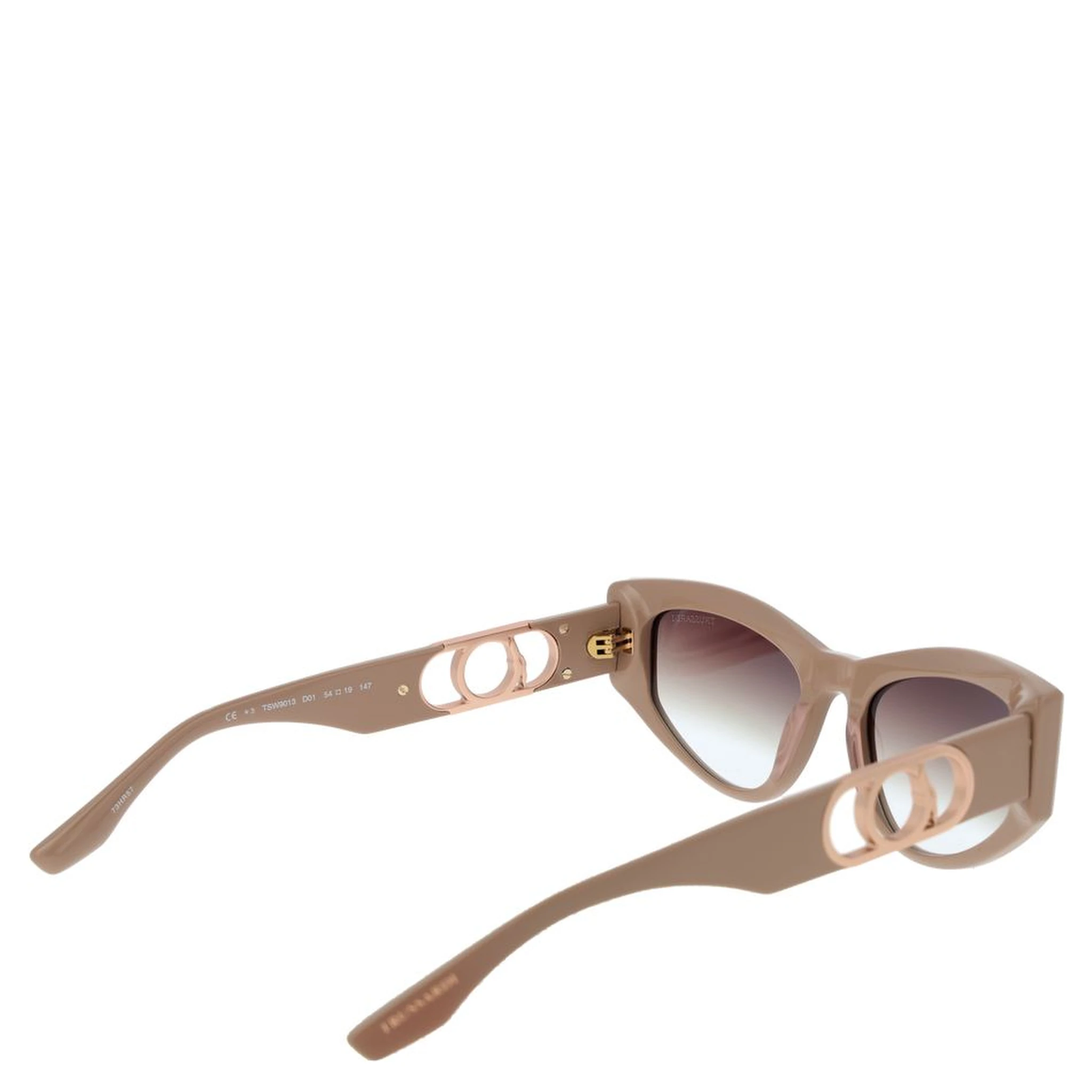 Beige Acetate Sunglasses