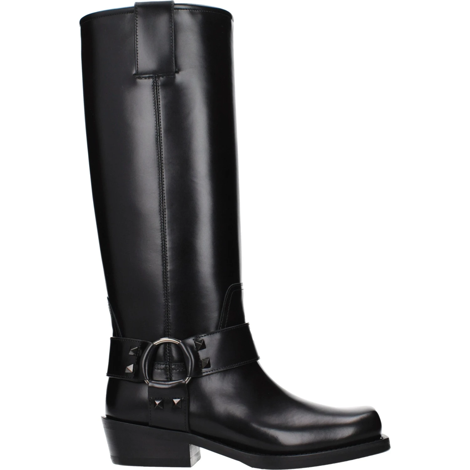 Black Leather Boots
