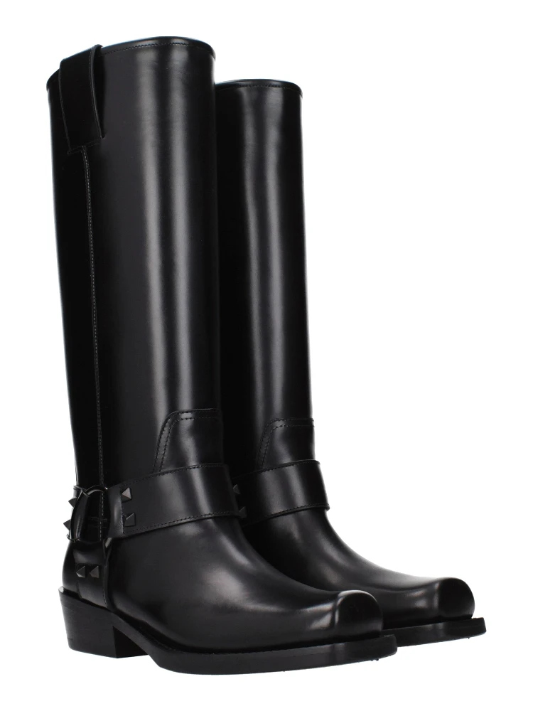 Black Leather Boots alternative