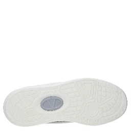 White Leather Low Top Sneakers