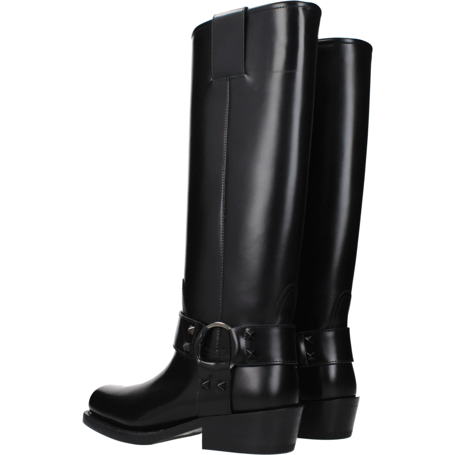 Black Leather Boots