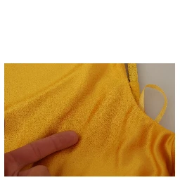 Yellow Sheath Sleeveless Long Gown Women Dress