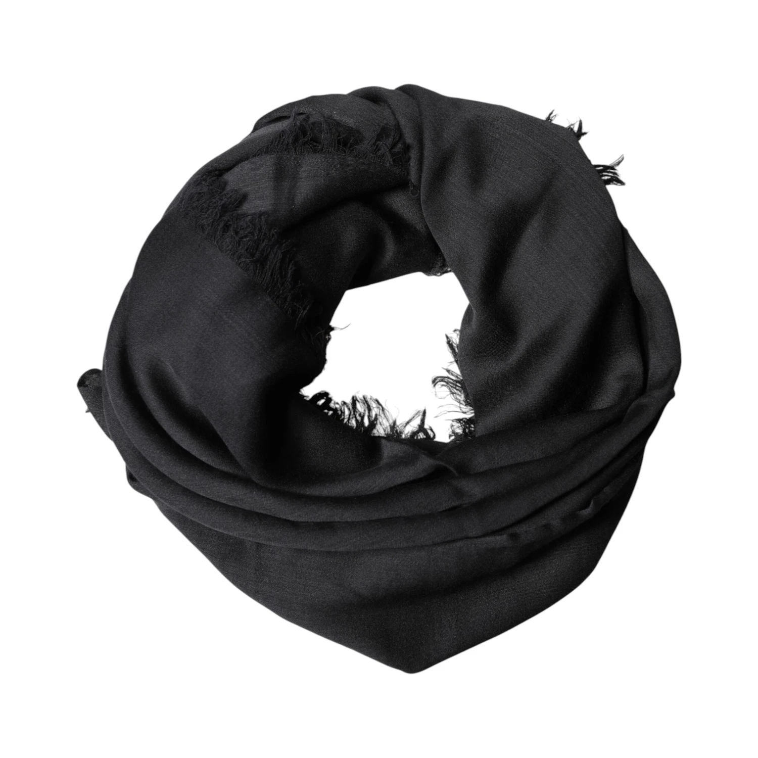 Black Lace Stole Neck Wrap Shawl Scarf