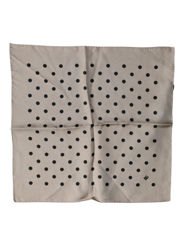 Brown Polka Dot Square Handkerchief Scarf alternative