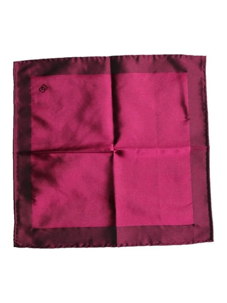 Maroon Silk Lace Stole Square Foulard Scarf alternative