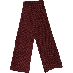 Maroon Cashmere Knitted NeckWrap Shawl Scarf