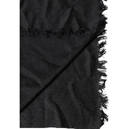 Black Lace Stole Neck Wrap Shawl Scarf