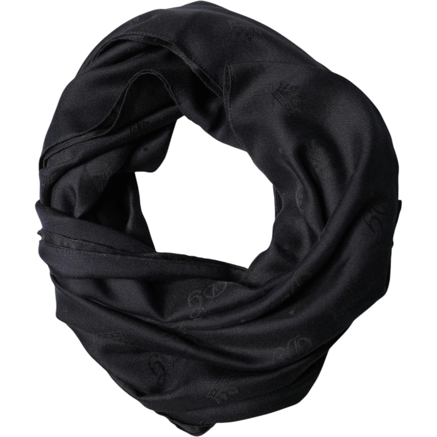 Black Lace Stole Silk NeckWrap Shawl Scarf