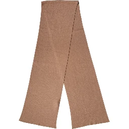 Brown Cashmere Knitted Neck Wrap Shawl Scarf