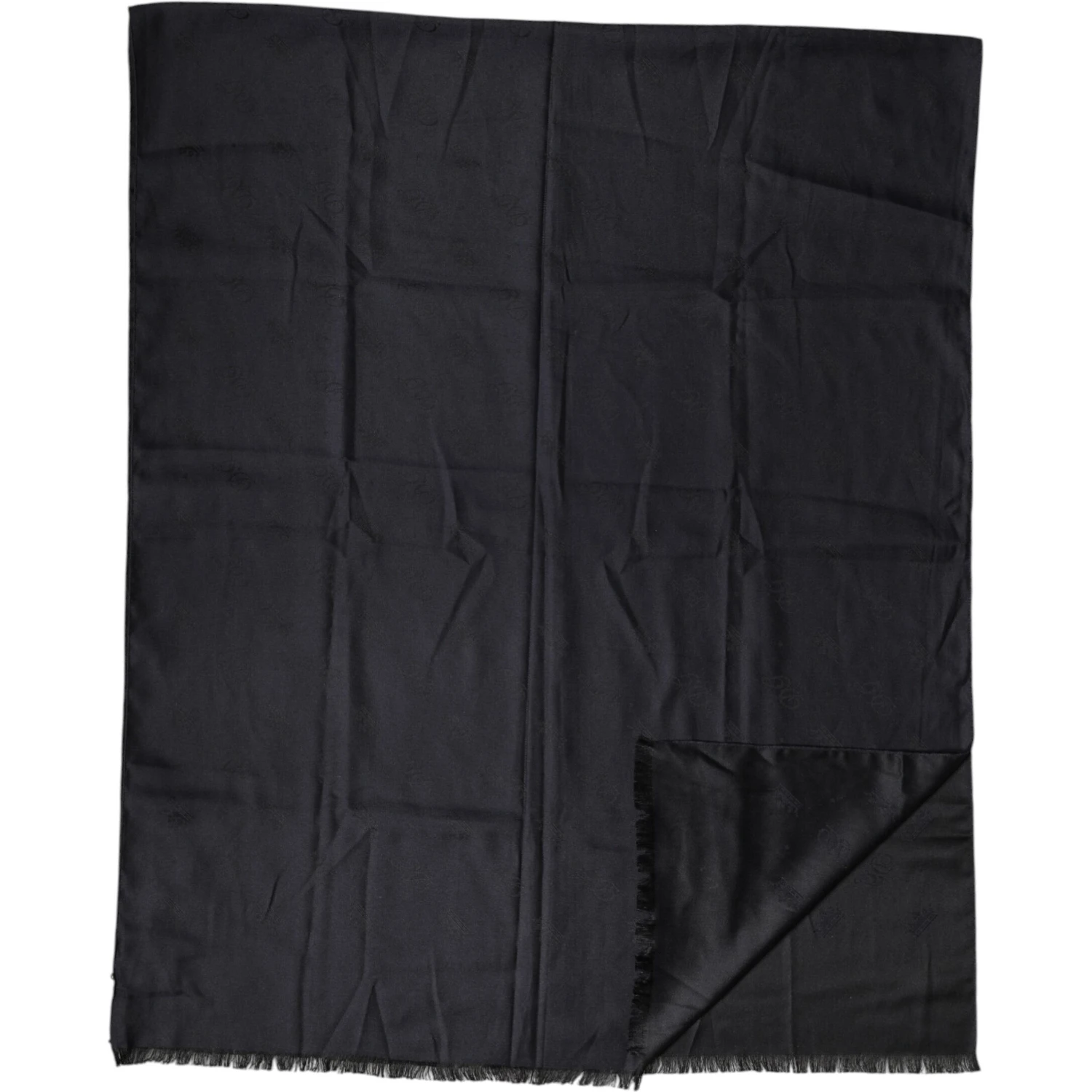 Black Lace Stole Silk NeckWrap Shawl Scarf