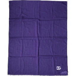 Purple Lace Stole Cotton Wrap Shawl Scarf