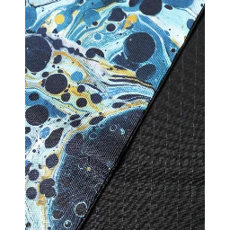 Multicolor Marble Neck Wrap Foulard Scarf