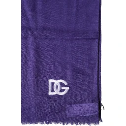 Purple Lace Stole Cotton Wrap Shawl Scarf