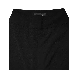Black High Waist Straight Trouser Formal Pants