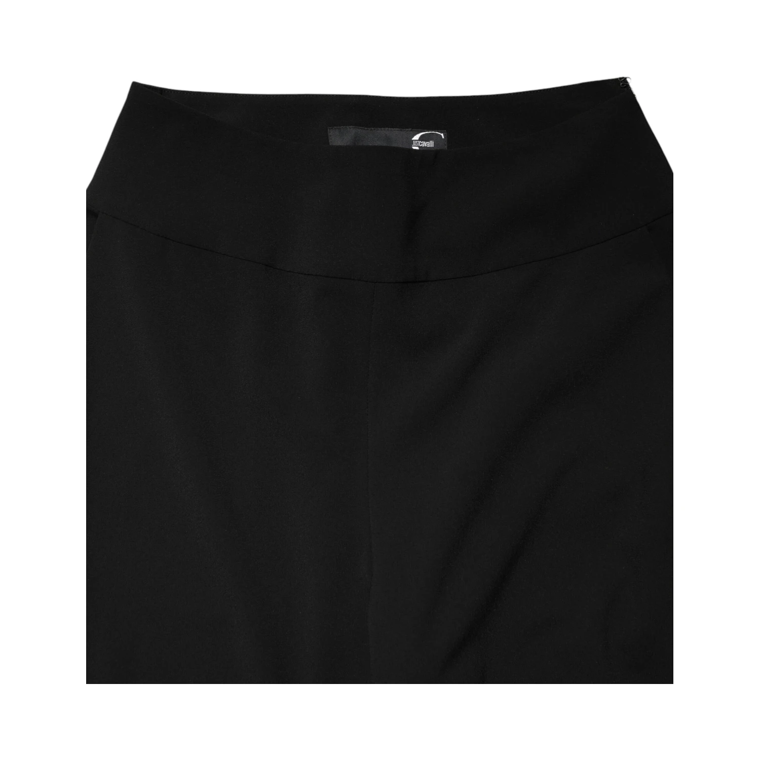 Black High Waist Straight Trouser Formal Pants
