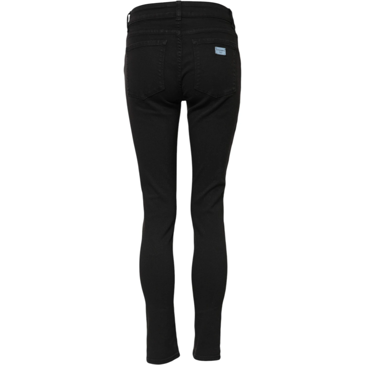Black Cotton Skinny Denim Trouser Jeans