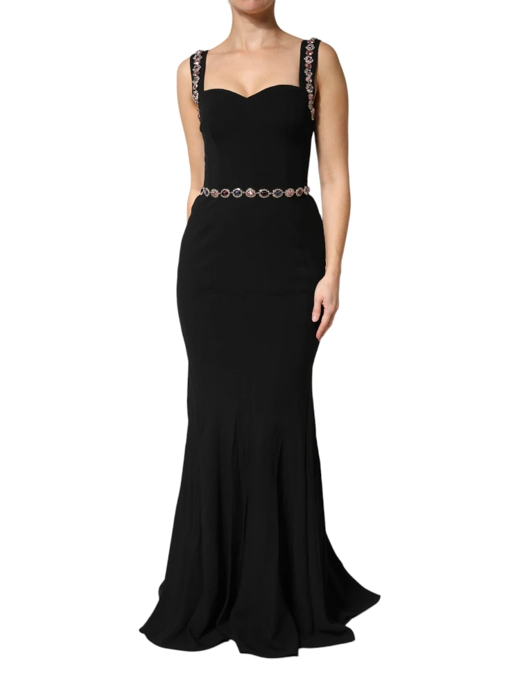 Black Embellished Sheath MermaidGown Dress alternative