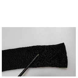 Black Viscose Turtle Neck Pullover Top