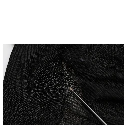 Black Viscose Turtle Neck Pullover Top