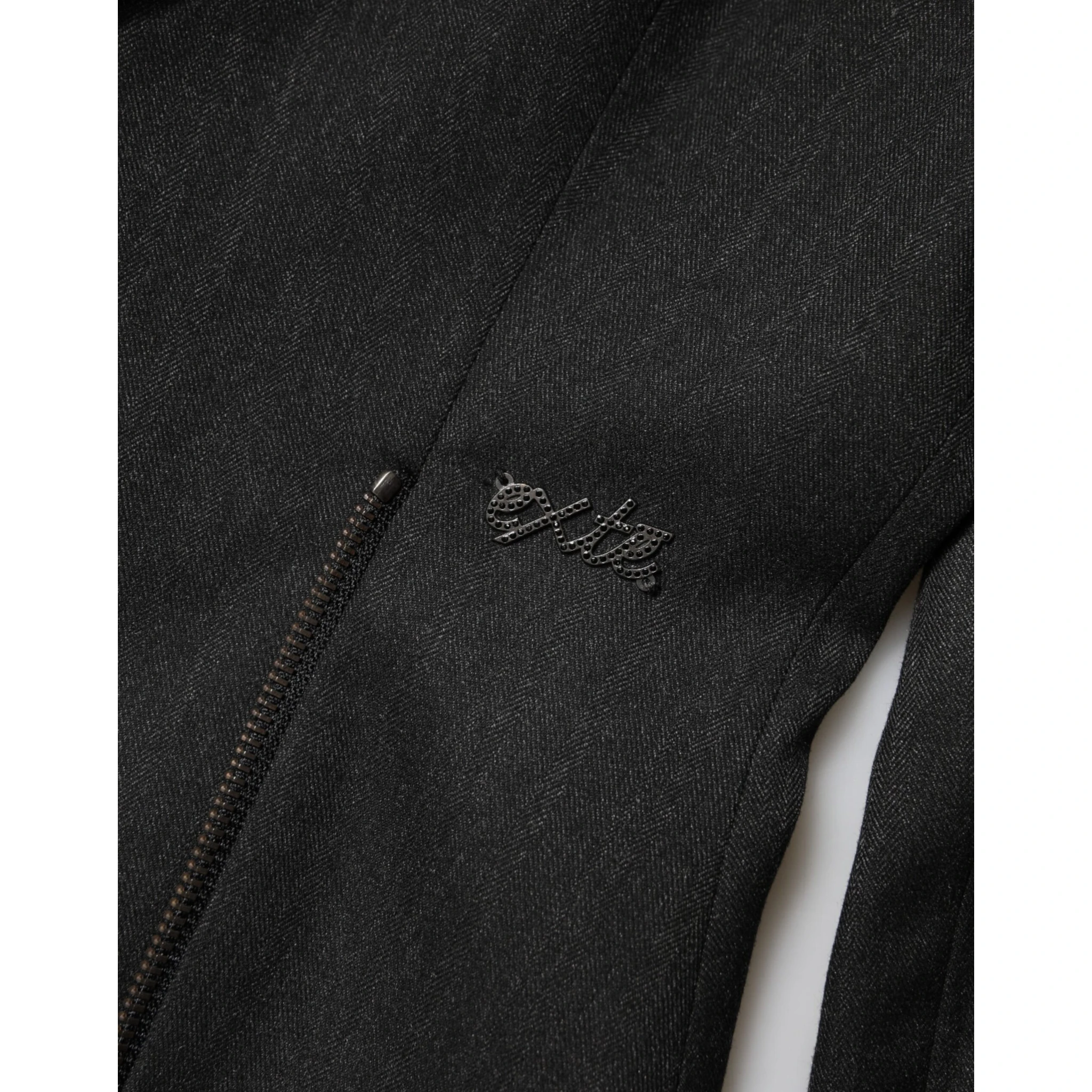 Black Double Breasted Pants Blazer Jacket 2 Piece Suit
