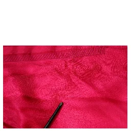 Pink Silk Embellished A-line Midi Dress