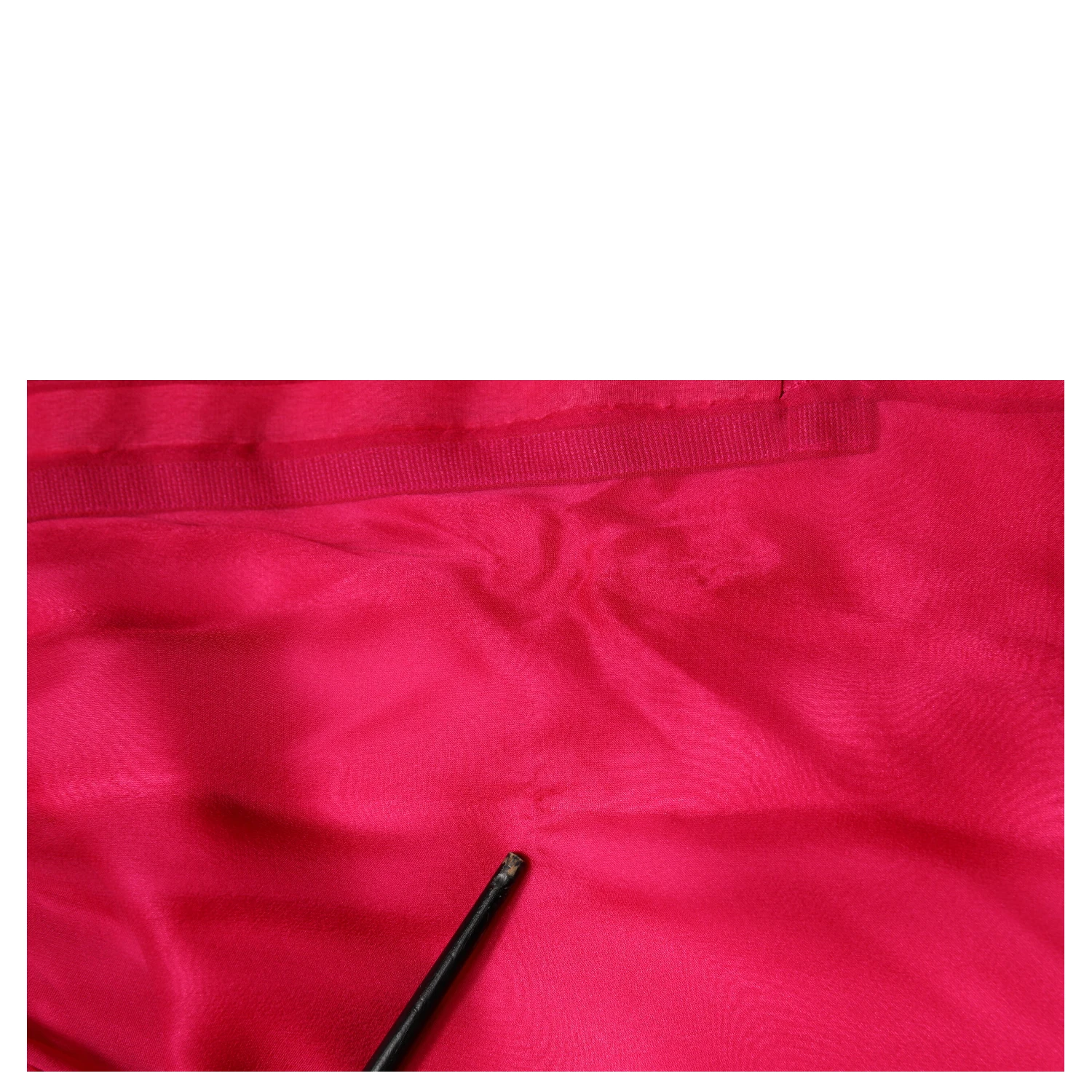 Pink Silk Embellished A-line Midi Dress