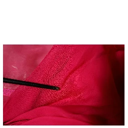 Pink Silk Embellished A-line Midi Dress