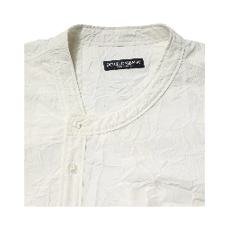 White Cotton Men Long Sleeves Men Shirt