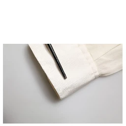 Off White Silk Men GOLD Dress Formal Shirt