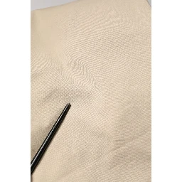 Beige Mid Waist Men Skinny Fit Chino Trouser Pants