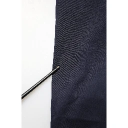 Navy Blue Skinny Chino Mid Waist Men Pants