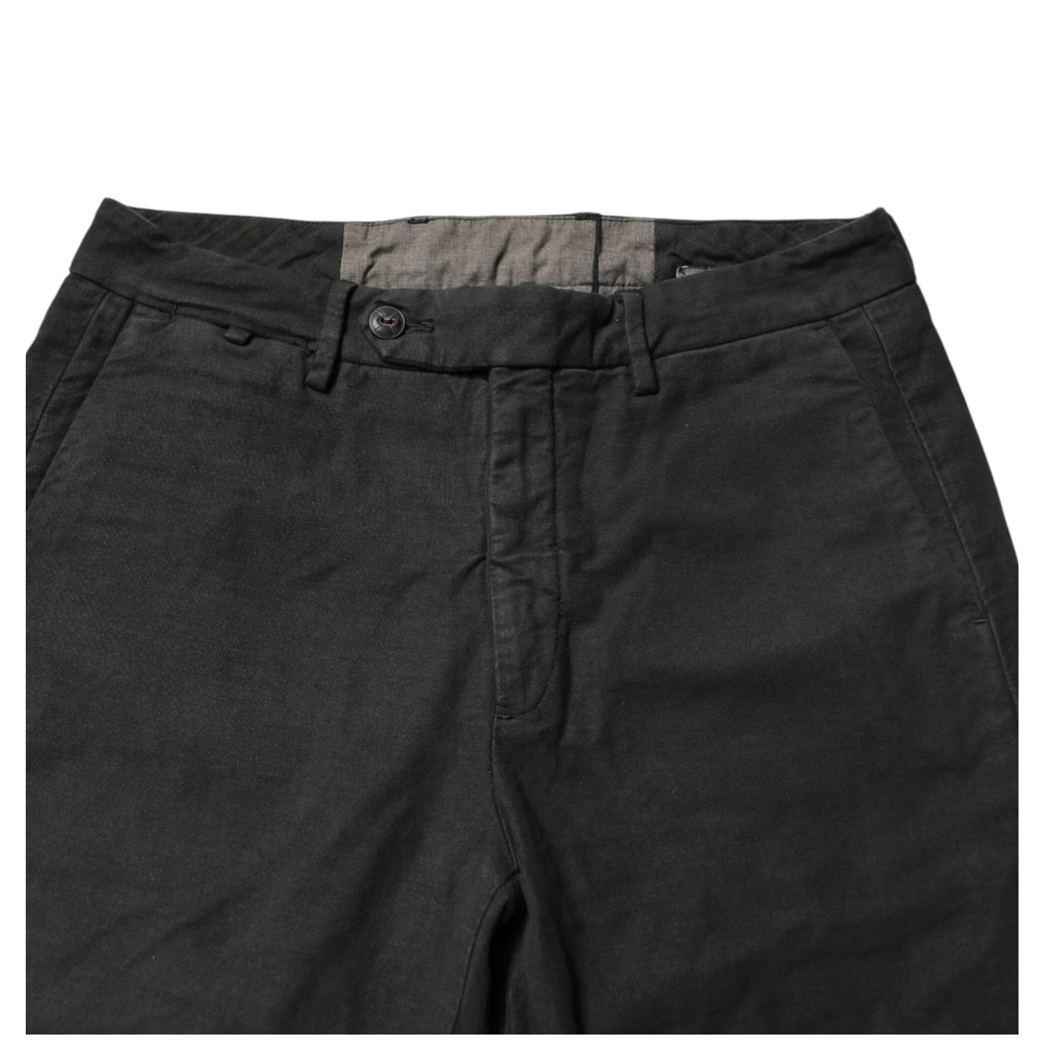 Dark Gray Cotton Mid Waist Skinny Men Denim Jeans