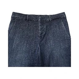 Dark Blue Mid Waist Skinny Fit Men Denim Trouser Jeans