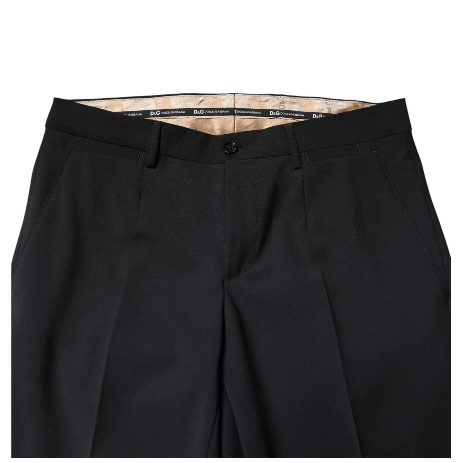 Black Wool Formal Dress Men Trouser Pants