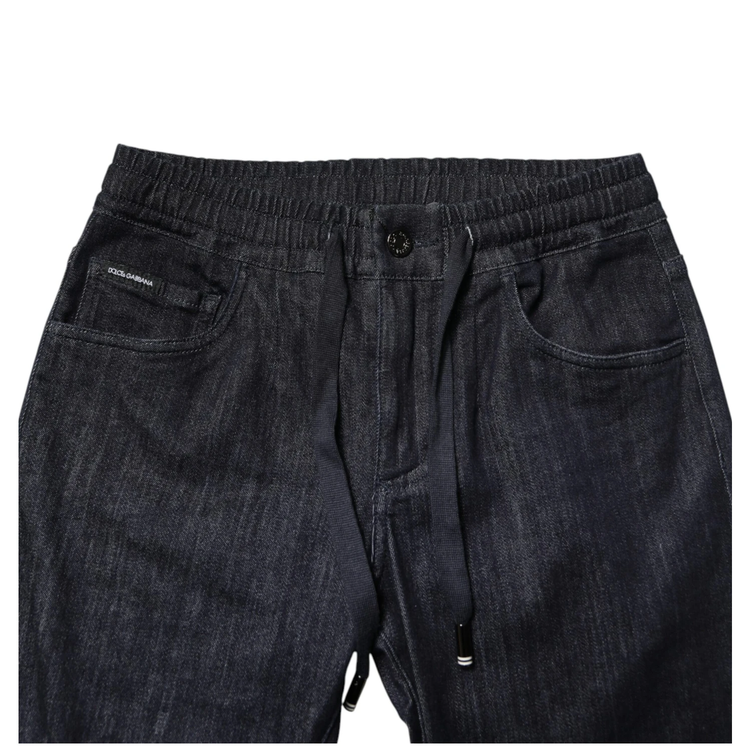 Black Cotton Stretch Skinny Denim Men Jeans