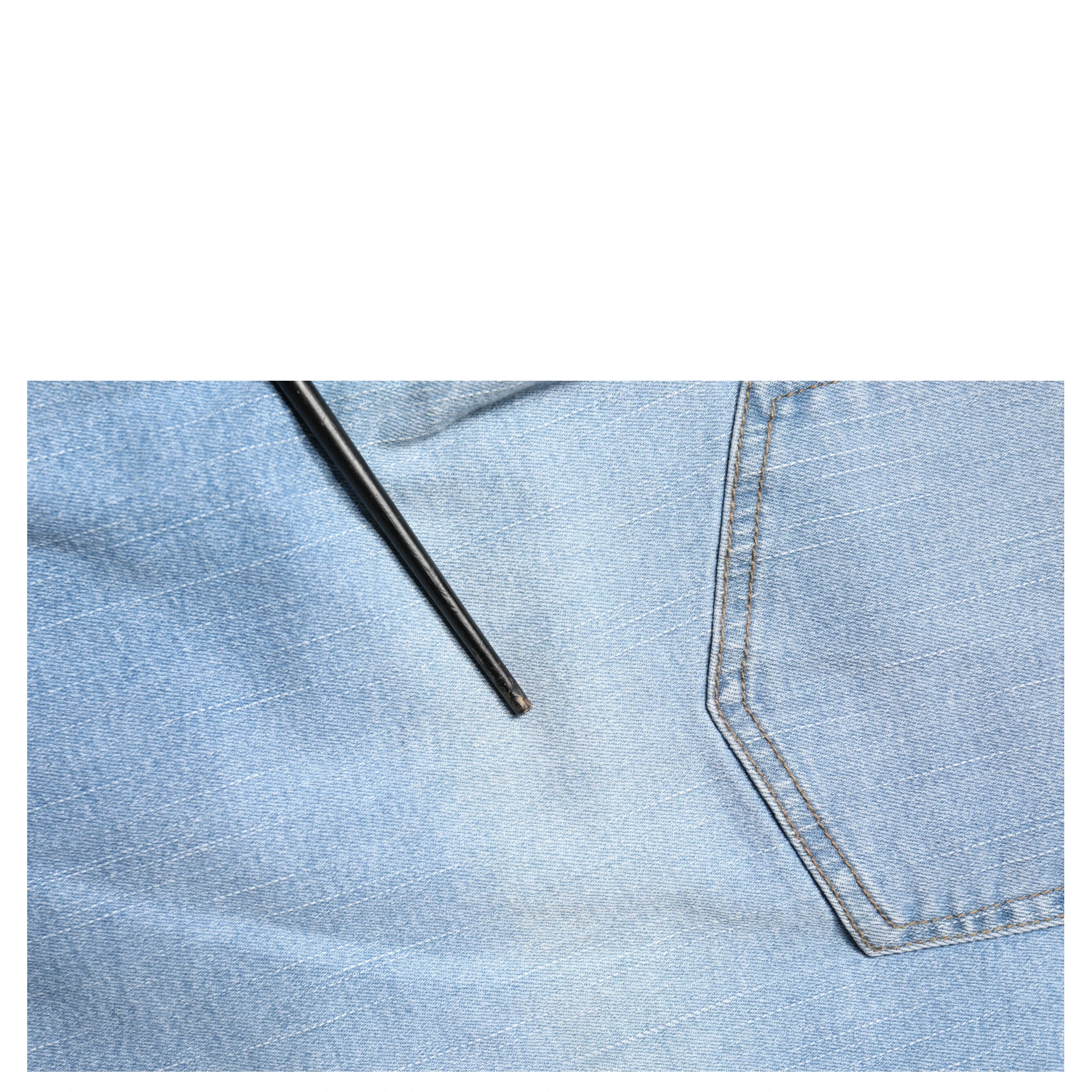 Light Blue Twister Mid Waist Skinny Fit Men Denim Jeans