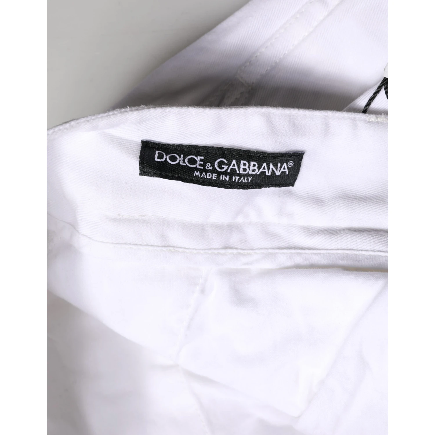 White Cotton Men Cargo Denim Trouser Jeans