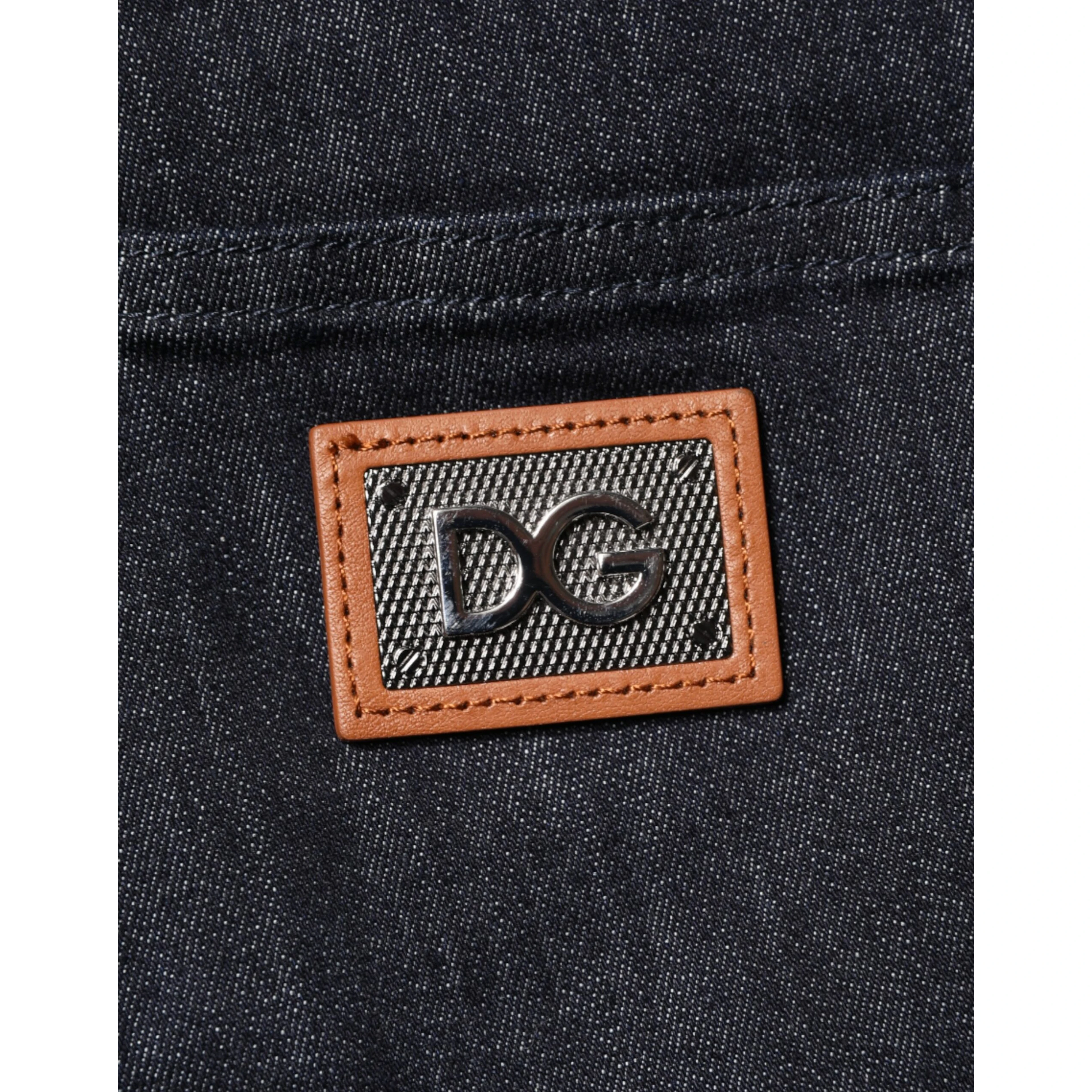 Black Cotton Stretch Skinny Denim Men Jeans