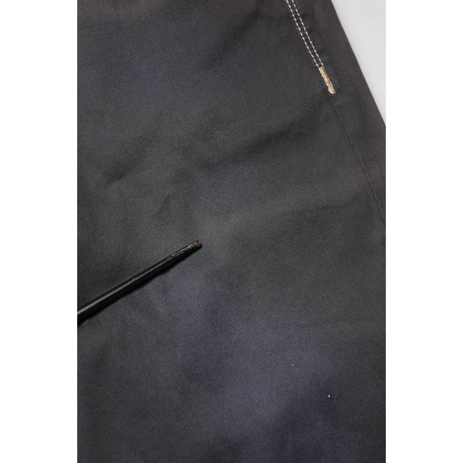 Dark Gray Mid Waist Skinny Fit Men Denim Trouser Jeans