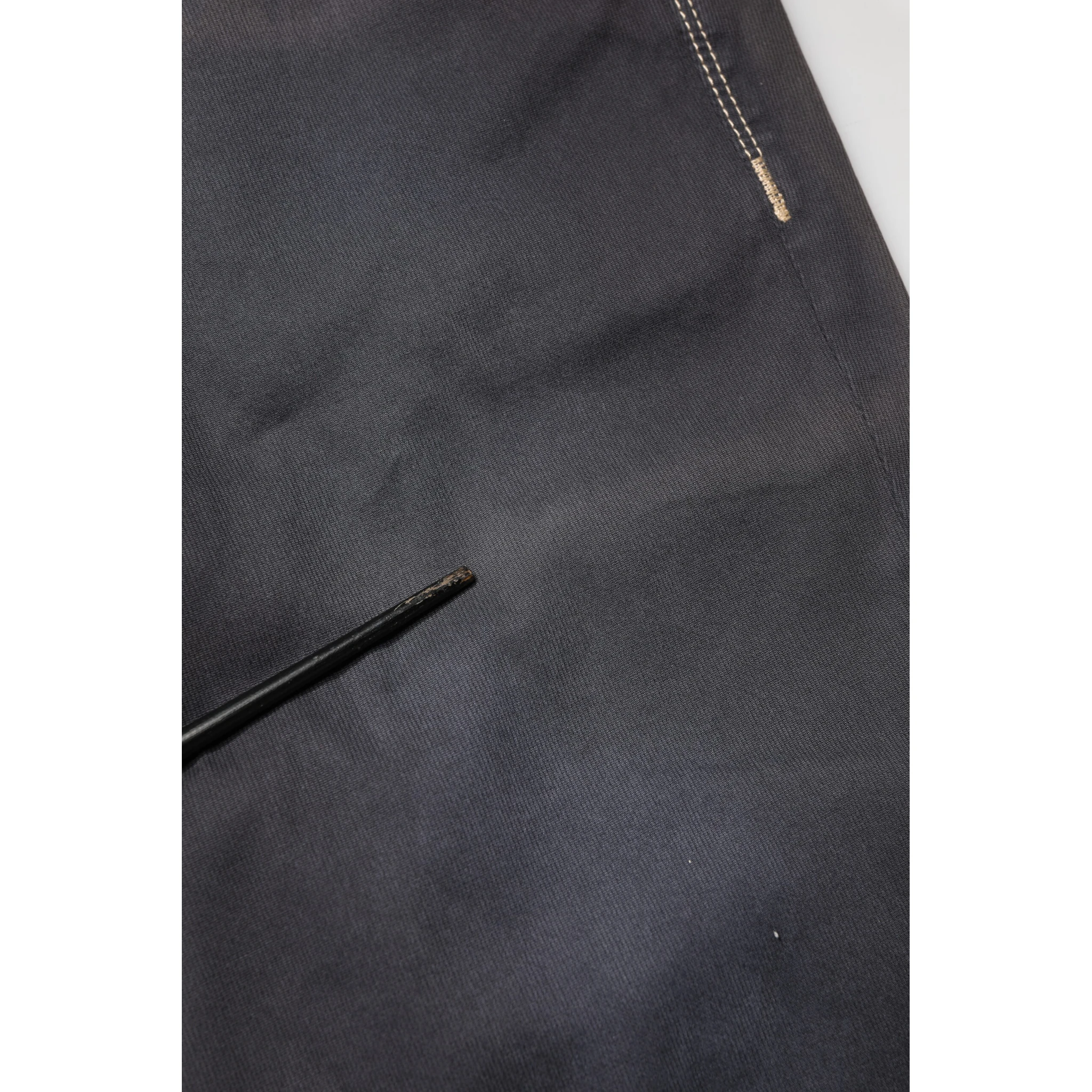 Dark Gray Mid Waist Skinny Fit Men Denim Trouser Jeans