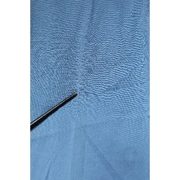 Blue Cotton Mid Waist Straight Men Denim Jeans