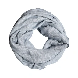 Light Blue Cashmere Knit Neck Wrap Scarf