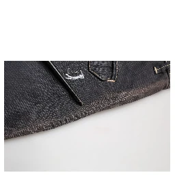Dark Gray Mid Waist Skinny Fit Men Denim Trouser Jeans