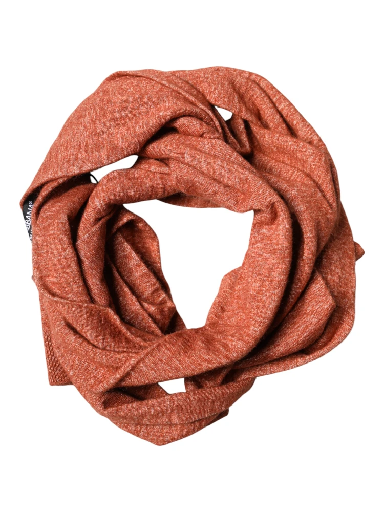 Orange Silk Cashmere Neck Wrap Shawl Scarf alternative