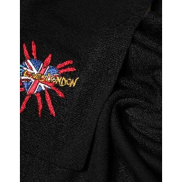 Blue Wool DG Loves London Neck Wrap Scarf