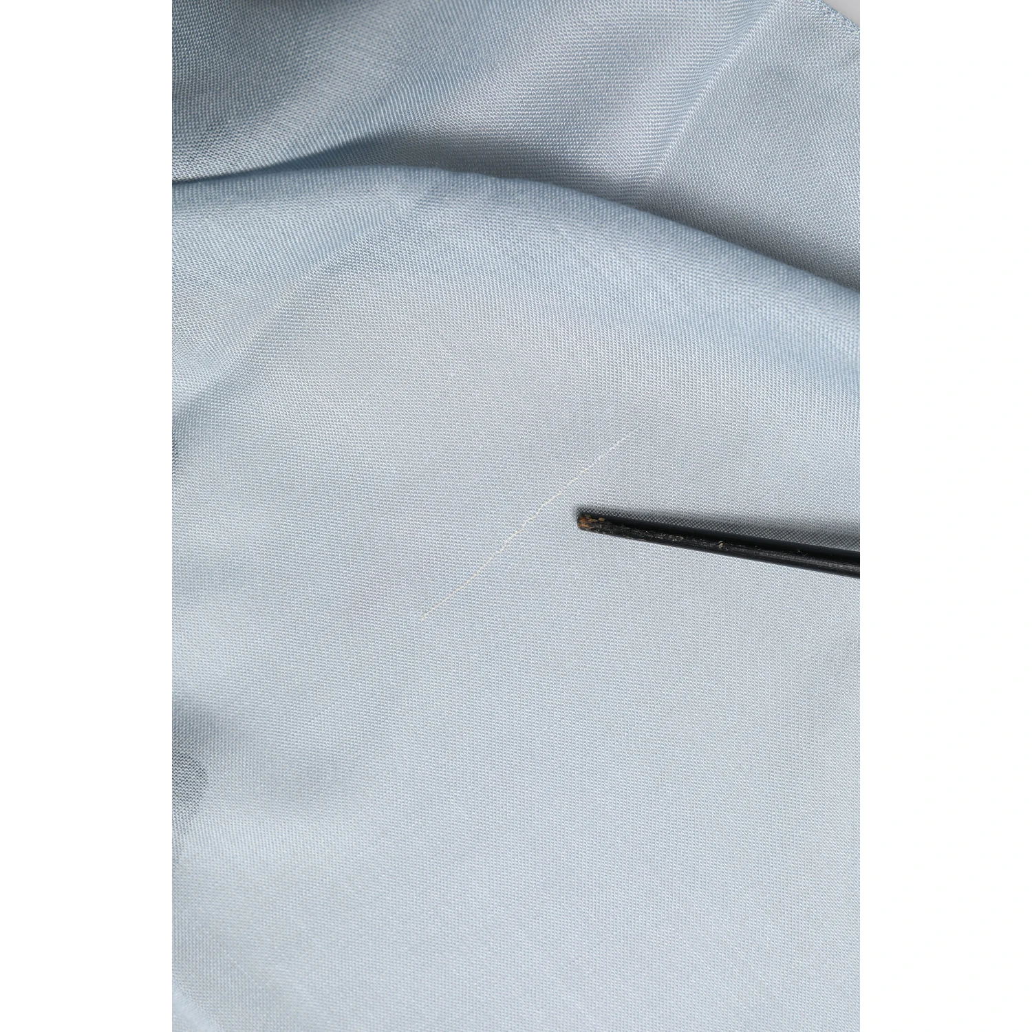 Light Blue Cashmere Knitted Shawl Scarf