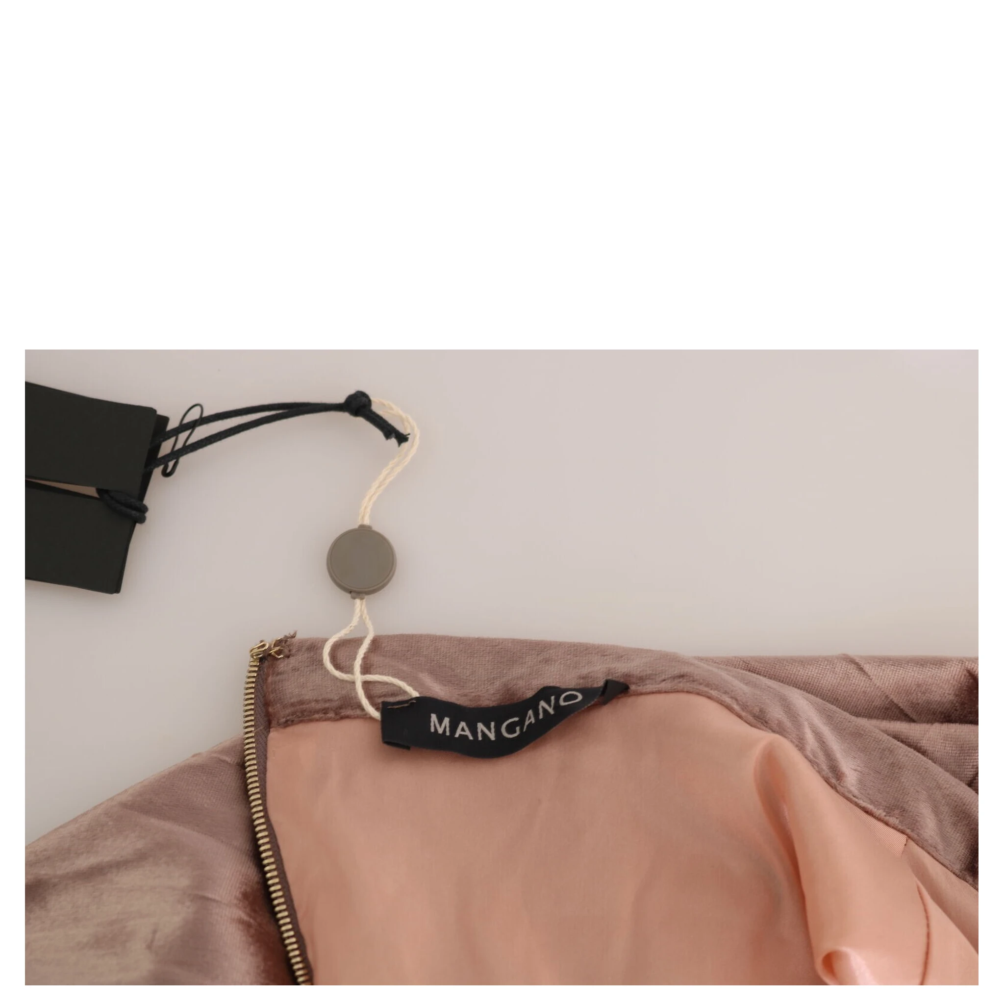 Chocolate Viscose High Waist A-line Maxi Skirt