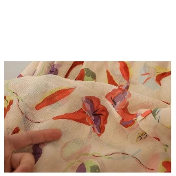 Beige Ascot Collar Short Sleeves Aline Mini Dress